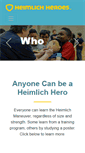 Mobile Screenshot of heimlichheroes.com